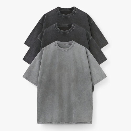 3-Pack Soft Breathable 100% Cotton T-Shirts for Men