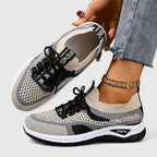 Zapatillas acolchadas con empeine transpirable