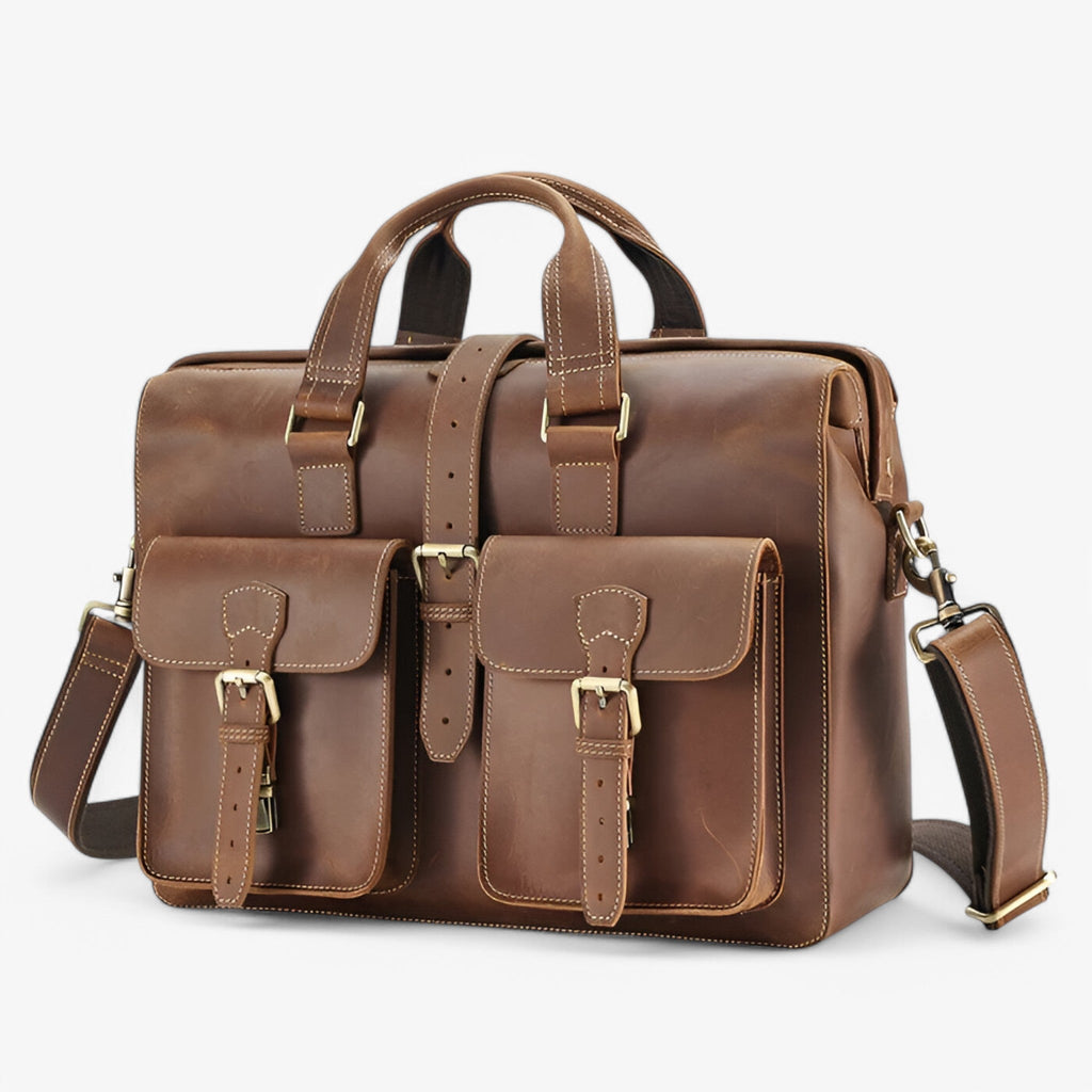 Structured Briefcase with Laptop Compartment