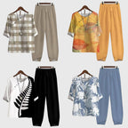Relaxed Two Piece Set with Breathable Handle