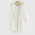 Hooded Fleece Jacket with Soft Warm Handle