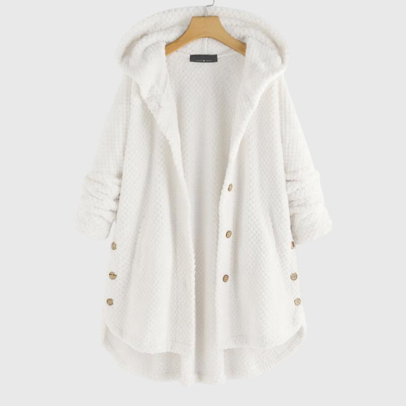Hooded Fleece Jacket with Soft Warm Handle