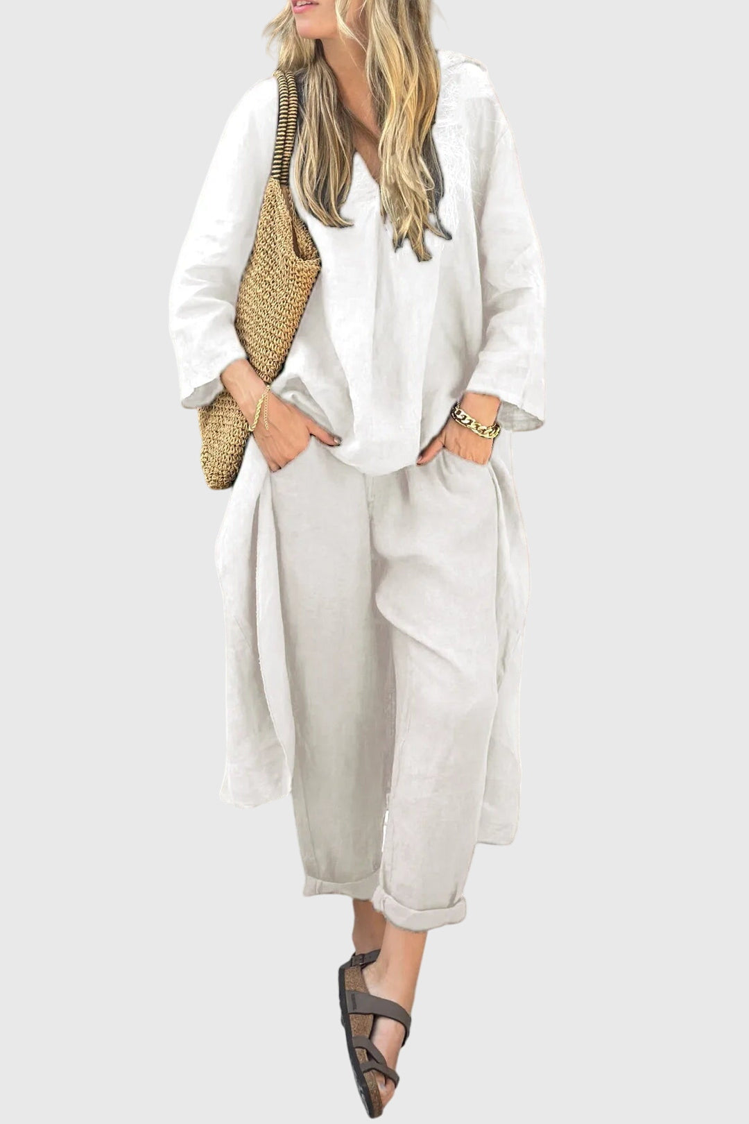 Relaxed Two Piece Set with Easy Movement
