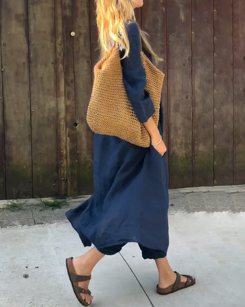 Checked Two Piece Set for Spring and Summer
