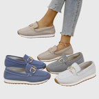 Breathable Loafers with Slip-Resistant Sole