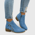 Boots i vintagestil med klassisk form