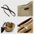 Slouchy Shoulder Bag with Zip Closure and Pockets