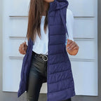 Hooded Sleeveless Vest for Easy Layering