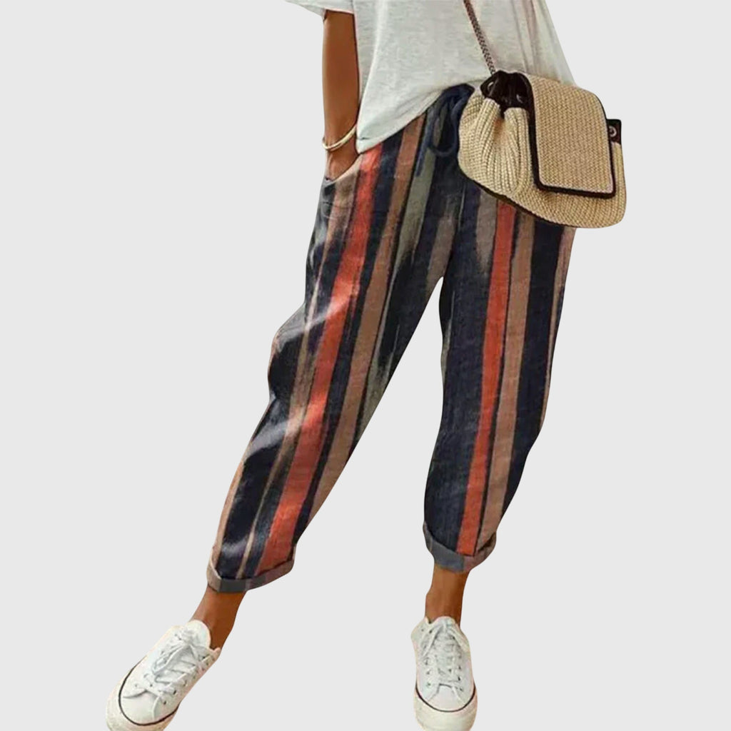 Lightweight Cotton Trousers with Casual Fit