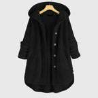 Hooded Fleece Jacket with Soft Warm Handle