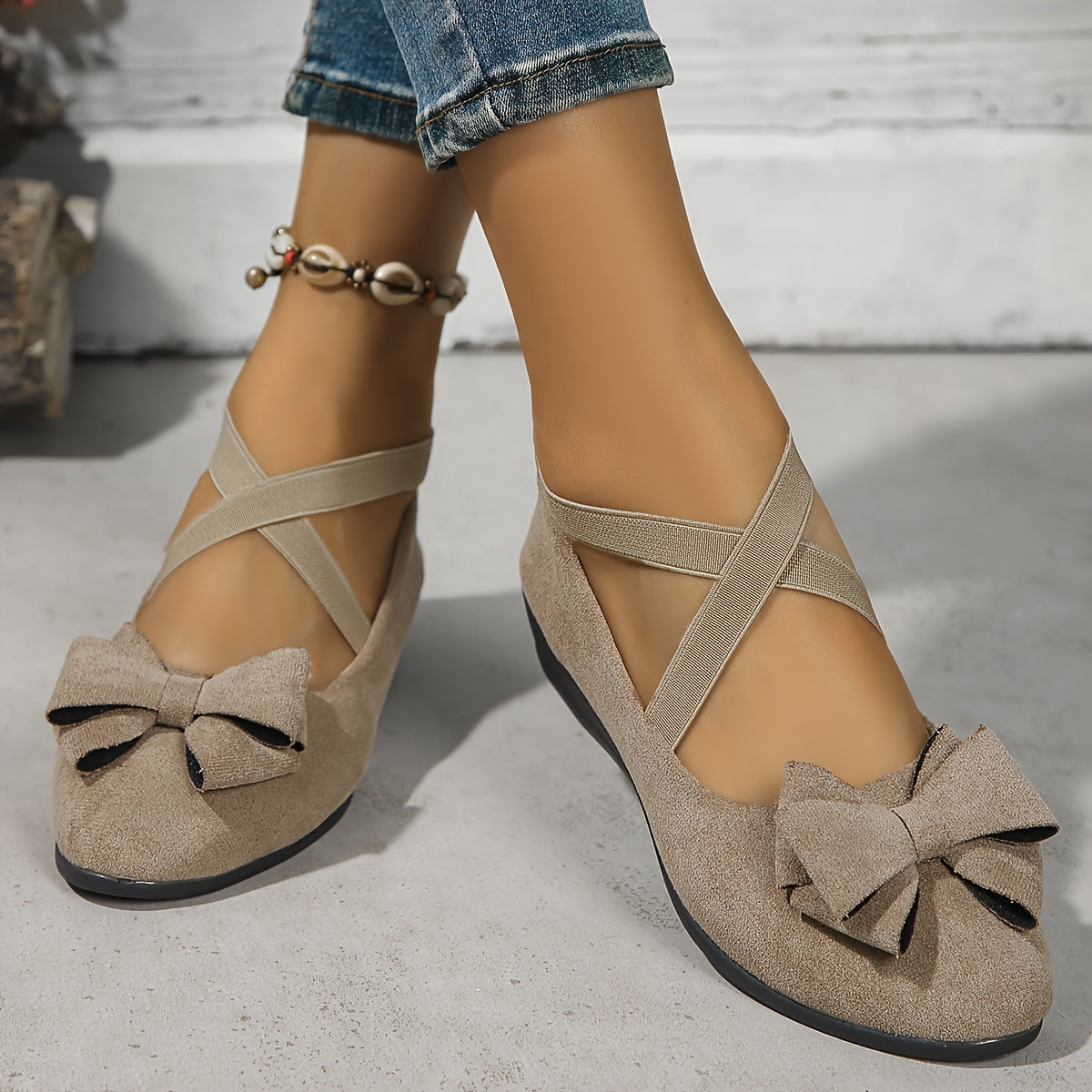 Classic Flats with Cushioned Comfort