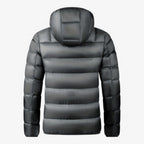 Padded Puffer Jacket with Adjustable Hood