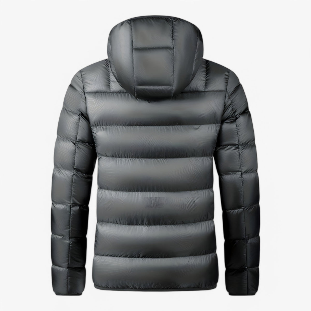 Padded Puffer Jacket with Adjustable Hood