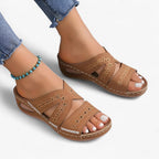 Sandalias con suela moldeada y soporte del arco integrado