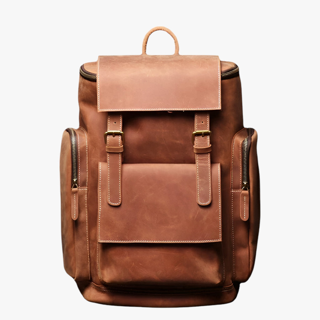 Structured Backpack with Adjustable Padded Straps