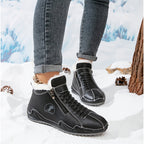 Lined Winter Boots with Wide Toe Box