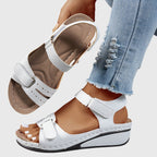 Stable Sole Sandals with Supportive Heel