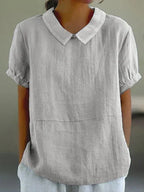 Camisa clásica de corte atemporal y cómodo