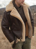 Chaqueta de tacto suave para hombre con corte cómodo