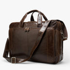 Structured Shoulder Bag with Laptop Compartment