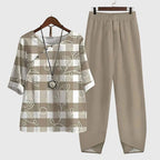 Relaxed Two Piece Set with Breathable Handle