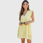 Summer Dress with Concealed Built-In Pockets