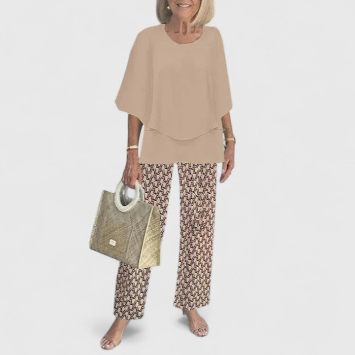 Coordinated Two Piece Set with Wide Colour Range