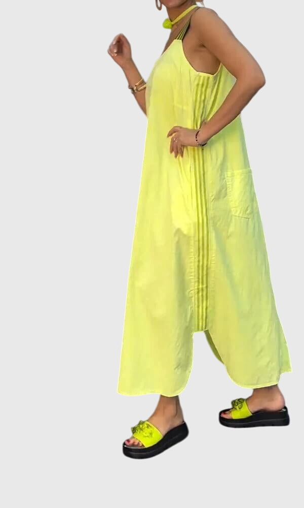 Striped Summer Dress with Relaxed Flowing Fit