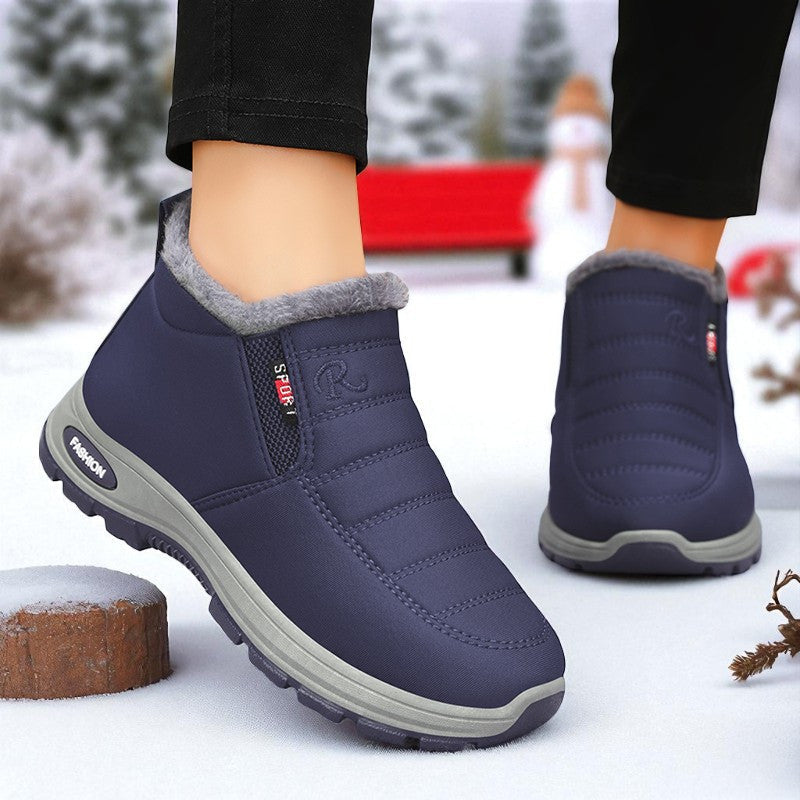 Slip in-vinterboots med dämpad innersula