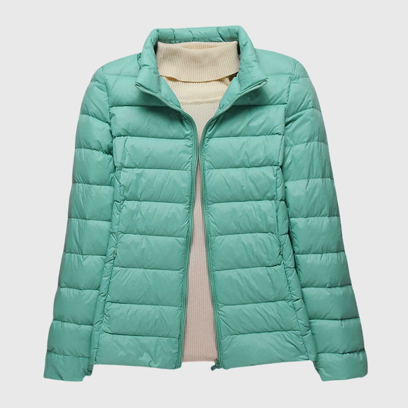 Ultra Light Quilted Jacket with Wind and Water Protection