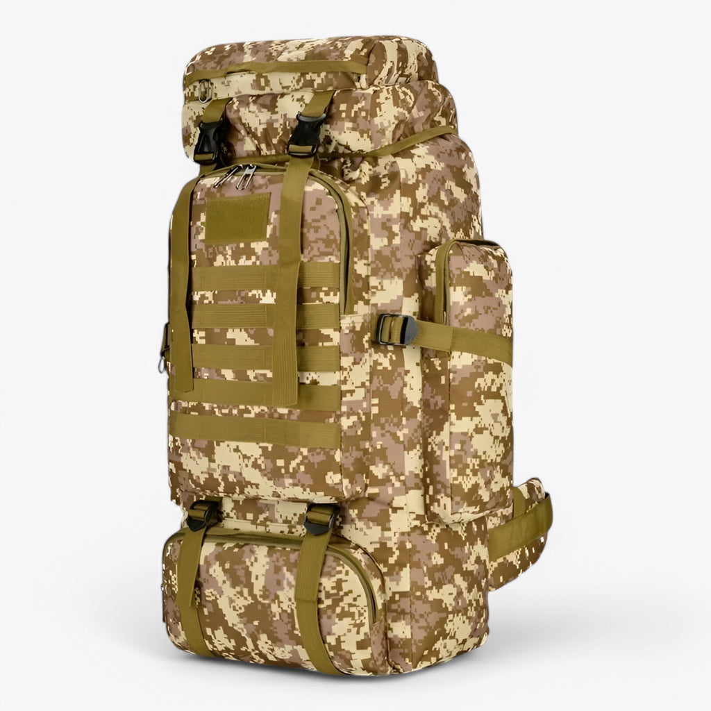 Large Water-Resistant Tactical Backpack for Camping