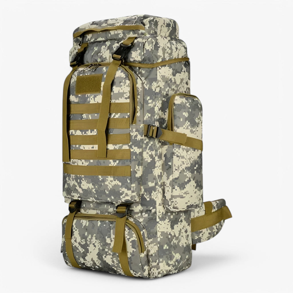 Large Water-Resistant Tactical Backpack for Camping