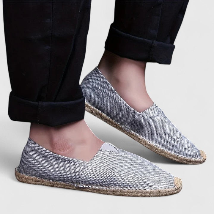 Espadrille Sandals with Woven Sole