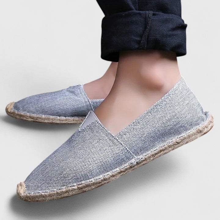 Espadrille Sandals with Woven Sole