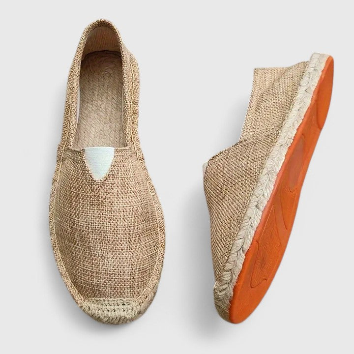 Espadrille Sandals with Woven Sole