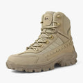 Tactical Boots with Shock-Absorbing Sole