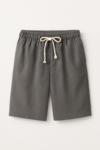 Lightweight Linen Shorts with Drawstring Waist