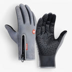 Windproof Touchscreen Winter Gloves with Fleece Lining