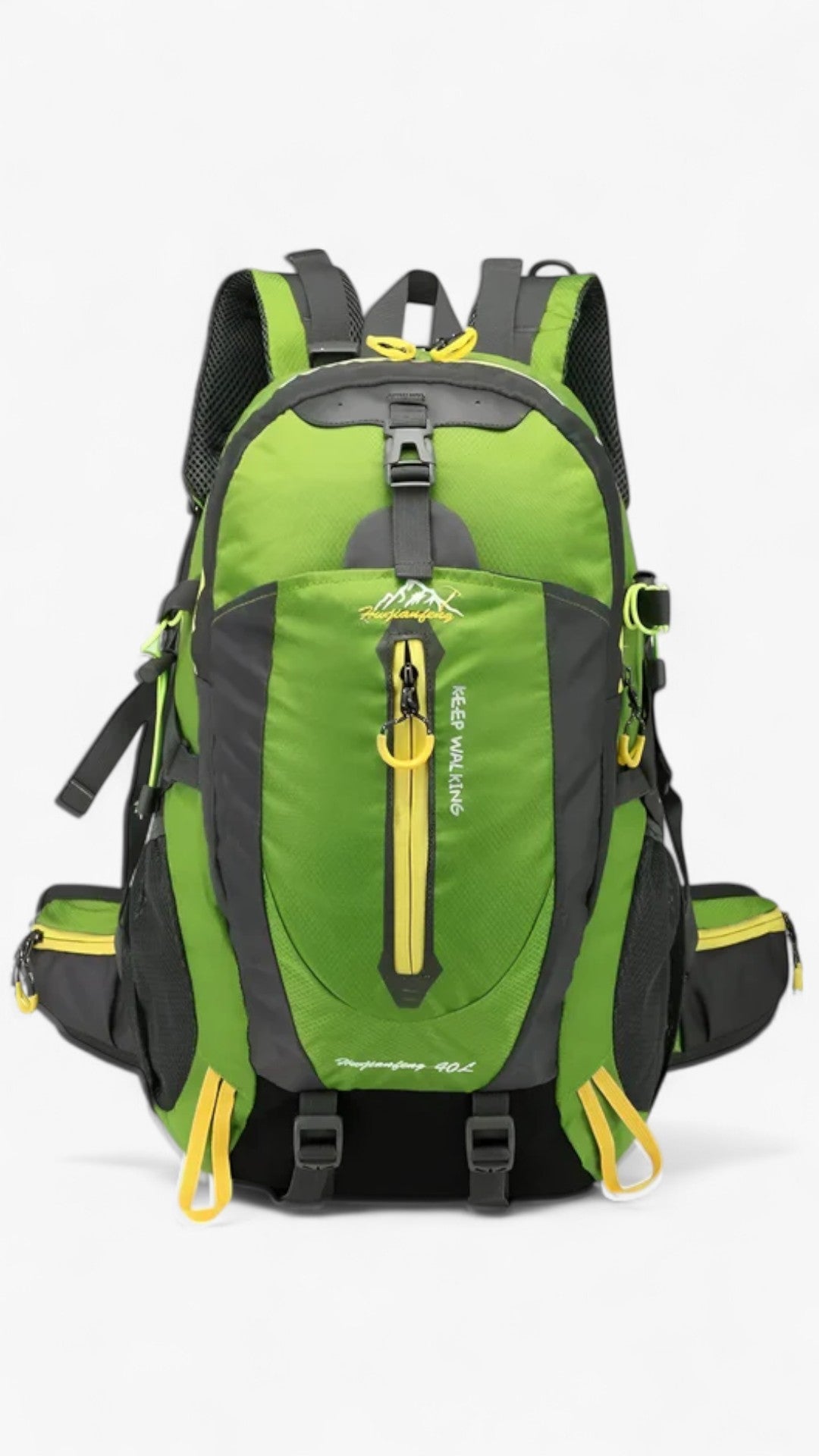 40L Water-Resistant Backpack with Laptop Compartment