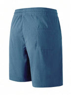 Relaxed Fit Shorts with Elastic Drawstring Waist
