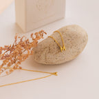 Dainty Initial Letter Necklace with Personalised Charm