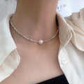 Vintage-Style Faux Pearl Necklace with Classic Look