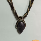 Ocean-Inspired Pendant Necklace with Deep Sea Colours