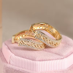 Vintage-Style Scroll Earrings with Ornate Curling Design