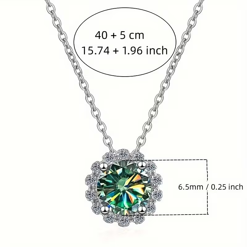 Collar geométrico con piedra redonda veteada en varios colores a elegir