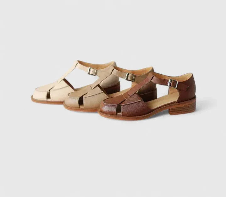 Sandalias Mary Jane con empeine transpirable
