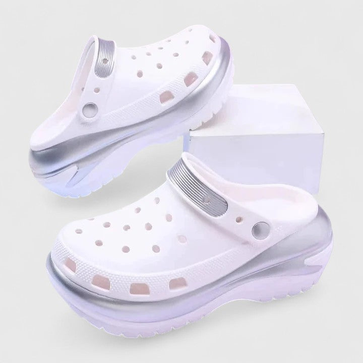 Platform Sandals with Cushioned Sole and Strong Grip