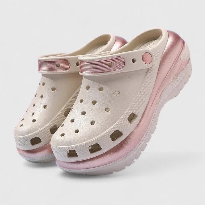Platform Sandals with Cushioned Sole and Strong Grip