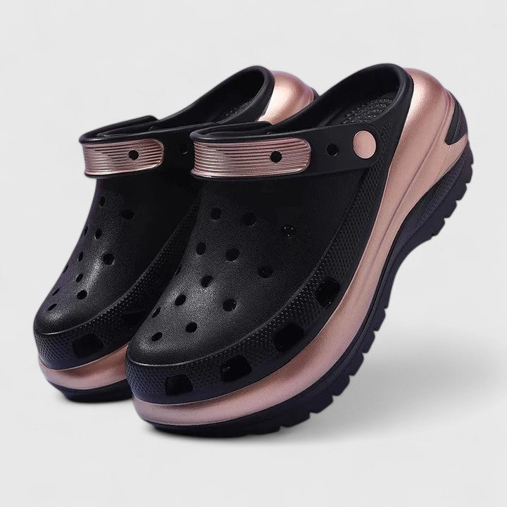 Platform Sandals with Cushioned Sole and Strong Grip