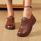 Slip-On Shoes with Contoured Footbed and Elasticated Panels